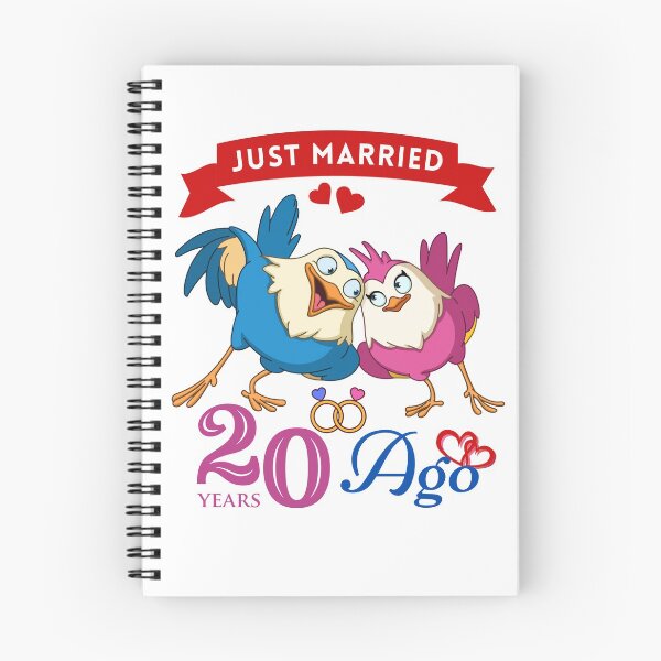 Item preview, Just married 20 years ago. Happy 20th Marriage Anniversary designed and sold by EmmaBazz.