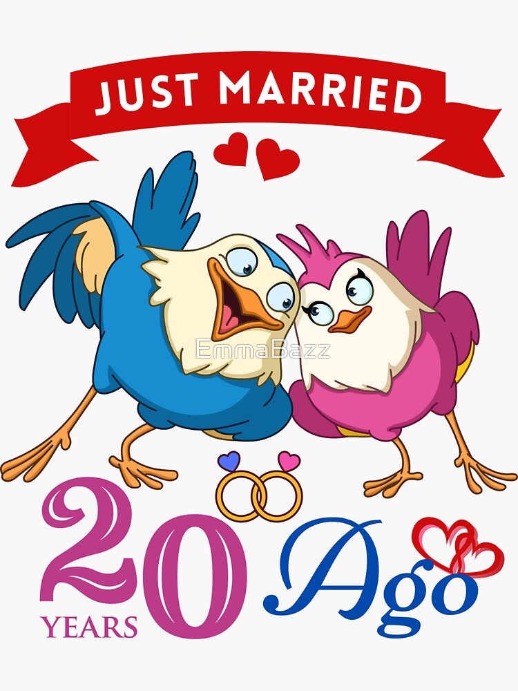 Just married 20 years Happy 20th Marriage Anniversary
