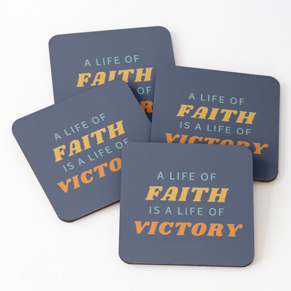 Item preview, A Life of Faith is A Life of Victory designed and sold by dkgivens.