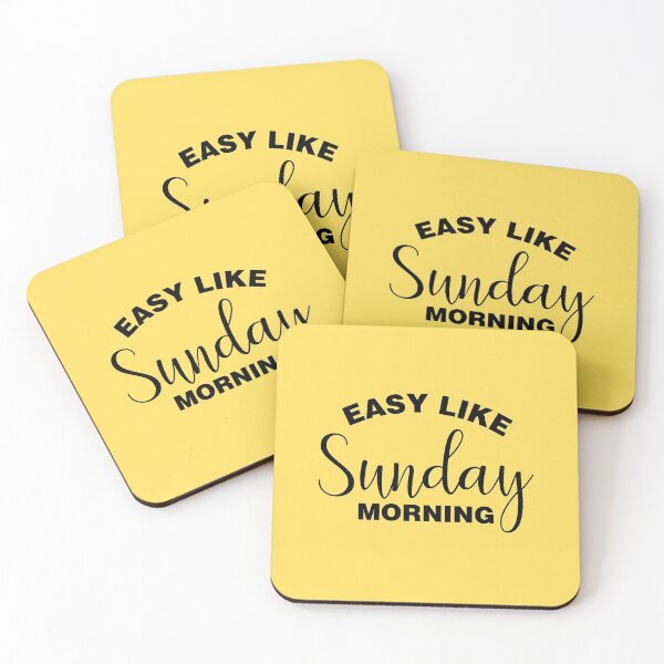 Item preview, Easy Like Sunday Morning designed and sold by Tobe Fonseca®.