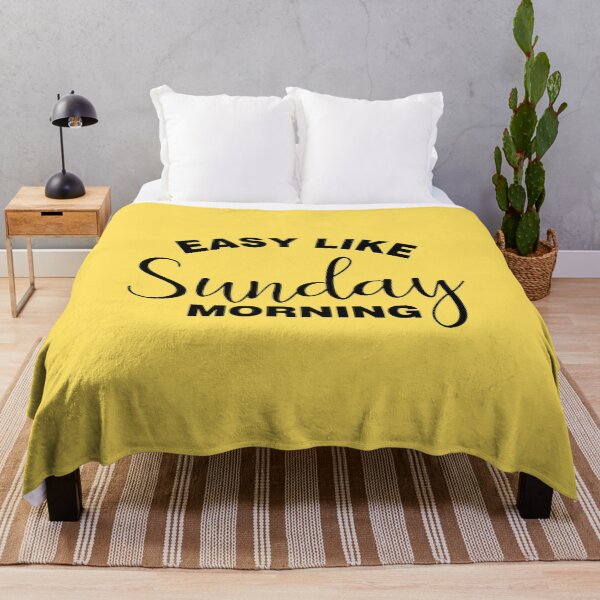 Item preview, Easy Like Sunday Morning designed and sold by Tobe Fonseca®.