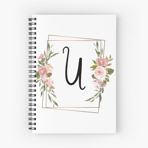 Artikelvorschau, Blumenbuchstabe U Monogramm entworfen und verkauft von JustSeasons.
