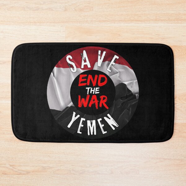 Item preview, Save Yemen, End the War - Yemen flag colors designed and sold by Try-It.