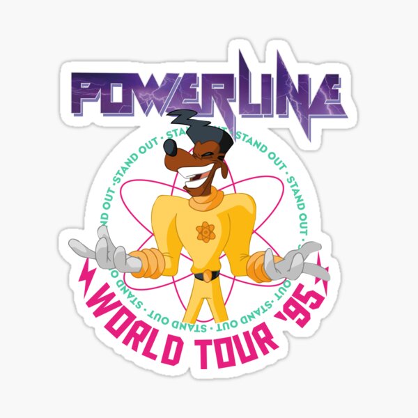 Powerline World Tour Sticker — Kristeens Kingdom