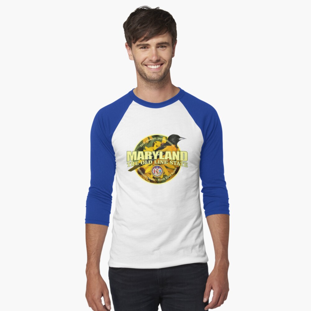 Item preview, Baseball ¾ Sleeve T-Shirt designed and sold by curranmorgan.