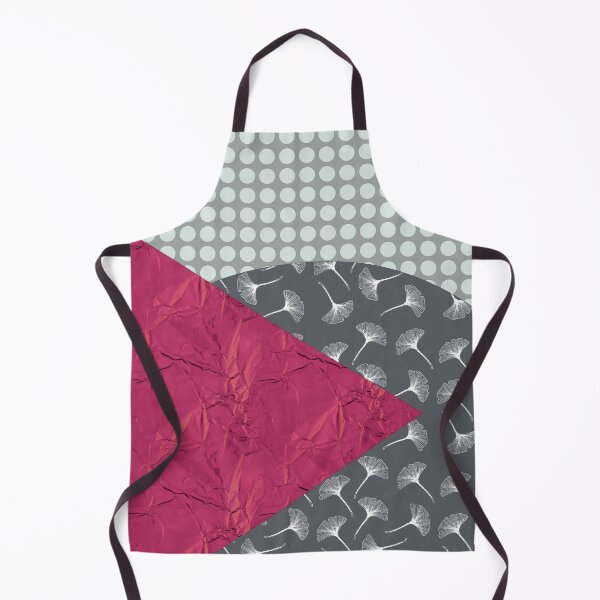 Item preview, Ginko Bilboa Flower, Dots, and Pink Foil Mixed Pattern designed and sold by squishyrainbow.