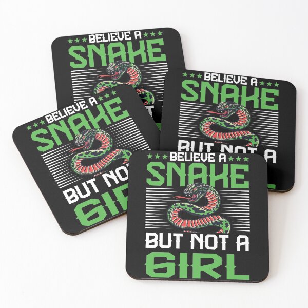 Item preview, Believe a Snake but not a girl  designed and sold by V Design Factory.