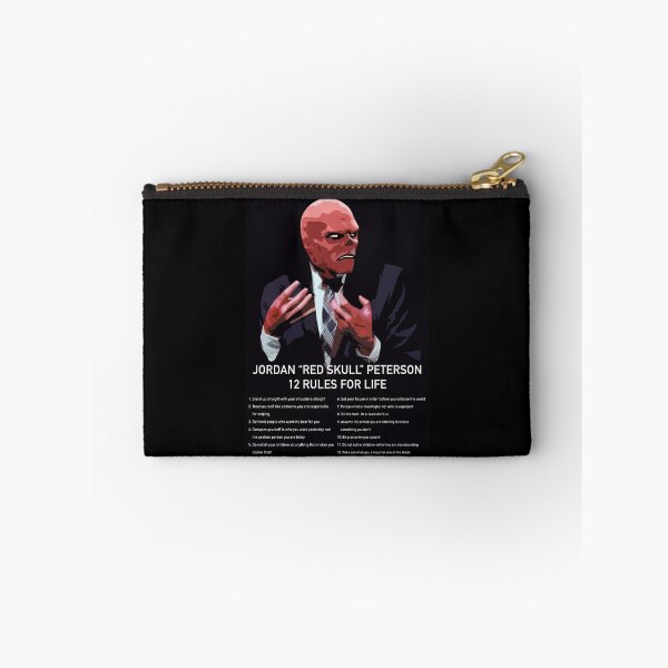 Item preview, Red Skull Jordan Peterson 12 Rules For Life designed and sold by JamiePullThatUp.