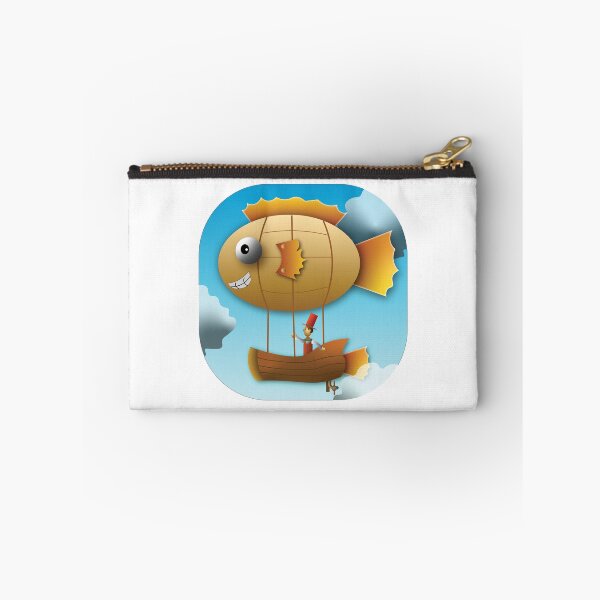 Item preview, goldfish airship designed and sold by scrapnpaint.