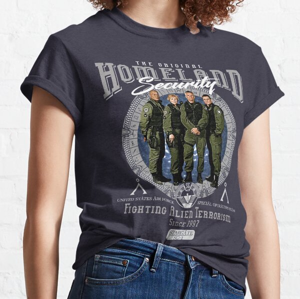 Stargate SG-1 The Original Homeland Security Classic T-Shirt