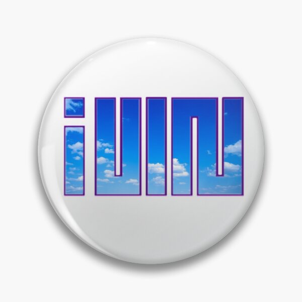 Item preview, vivid blue sky - (G)I-dle IUIN sky logo designed and sold by joventinguarezi.
