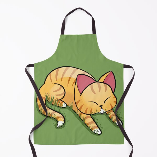 Artikelvorschau, Orange Katze im Gras entworfen und verkauft von MalfaitCreative.