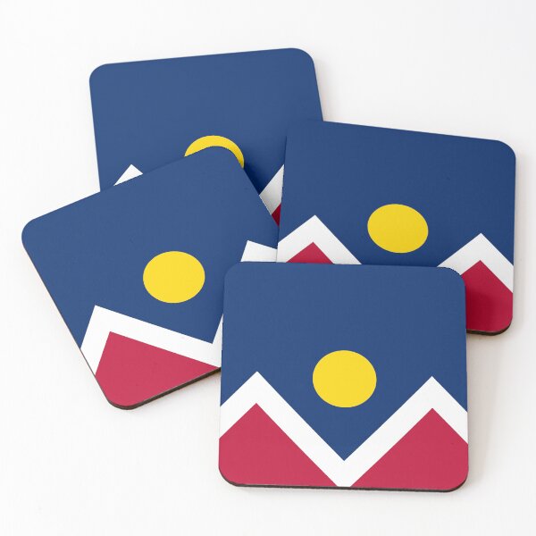 Item preview, The Denverite (Flag of the City of Denver, Colorado) designed and sold by franklinprintco.