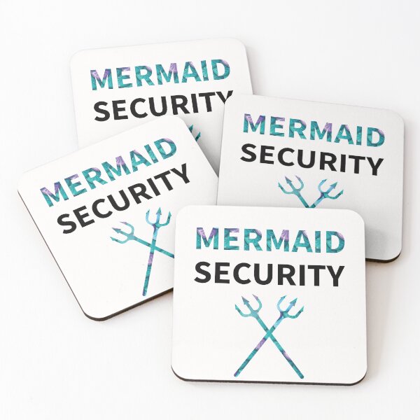 Item preview, Mermaid Security: Mermaid Birthday Party designed and sold by YOUR SHOP.