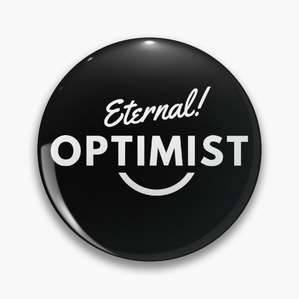 Item preview, Eternal Optimist Essential Smile | Optimistic Happiness Funny Quote Tee designed and sold by knapst.