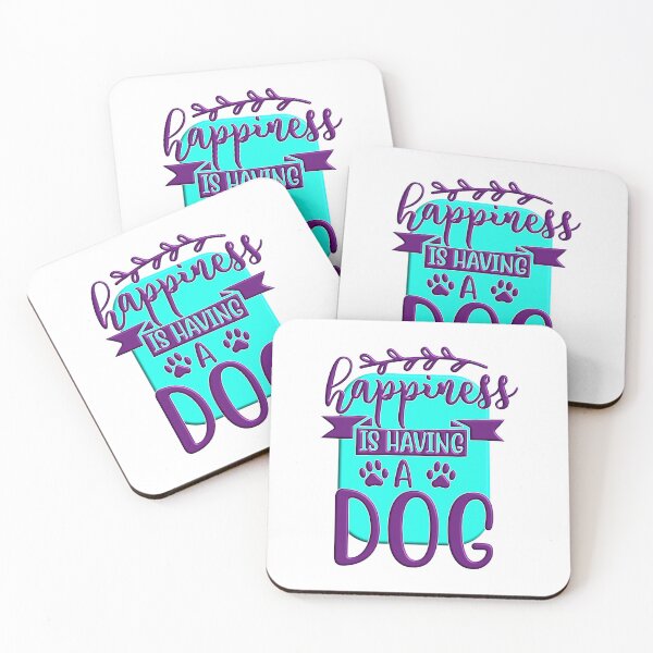 Item preview, Happiness is having a dog designed and sold by Douglas  Walker.