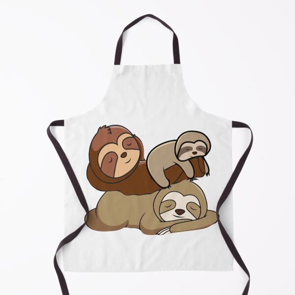 Item preview, Cute Sleeping Lazy Sloth Stacked designed and sold by gigipl7.