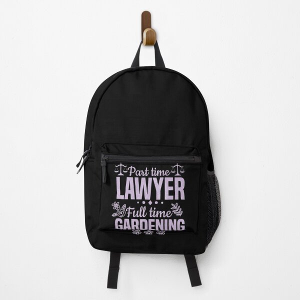 Item preview, Part time lawyer, Full time gardening | best gift for a lawyer who loves flowers designed and sold by Awesome 4 all.