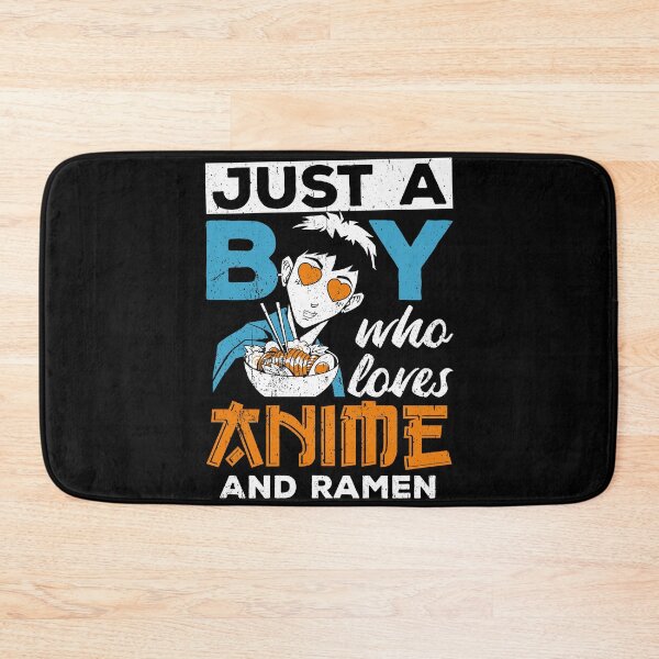 Item preview, Just a boy who loves anime and ramen designed and sold by Svetiik.