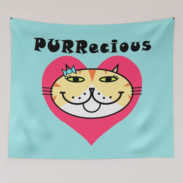 Item preview, PURRecious - Orange Stripe Tuxie designed and sold by RawSunArt.