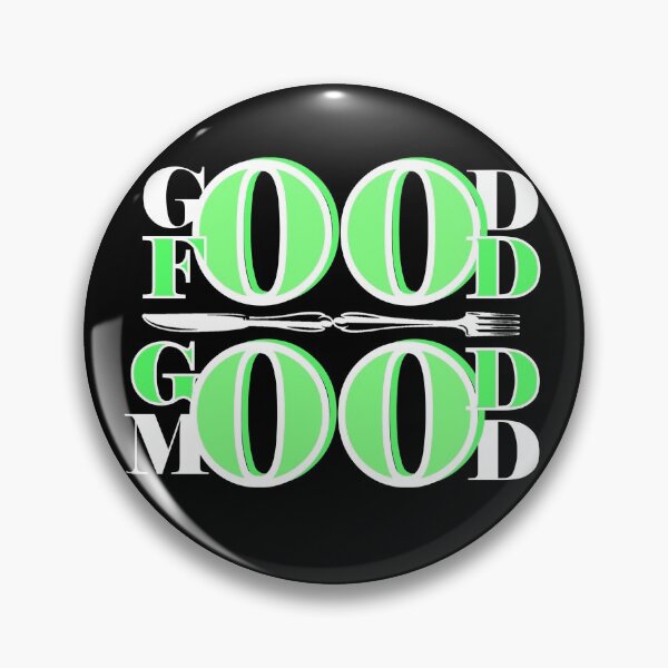 Item preview, Good Food Good Mood T-Shirt, Food Quotes T-Shirt, designed and sold by OAPod.