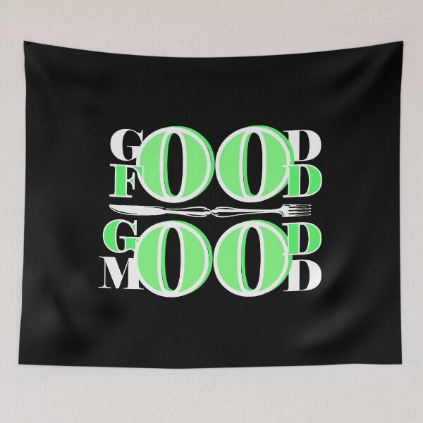 Item preview, Good Food Good Mood T-Shirt, Food Quotes T-Shirt, designed and sold by OAPod.