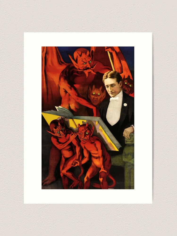 The invasion of magicians - original poster print, 50x70, 61x91, giclée art print, digital print, wall high quality art