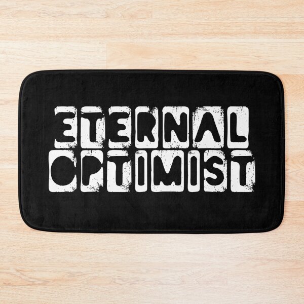Item preview, Eternal Optimist Vintage White | Optimistic Inspirational Motivational Quote Tee designed and sold by knapst.
