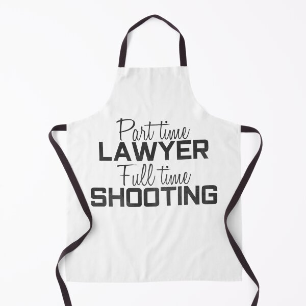 Item preview, Part time lawyer, Full time shooting | best gift for a lawyer who loves shooting designed and sold by Awesome 4 all.