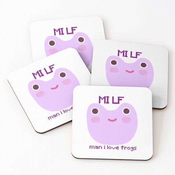Item preview, MILF: man i love frogs ( purple ) designed and sold by sezalilly.