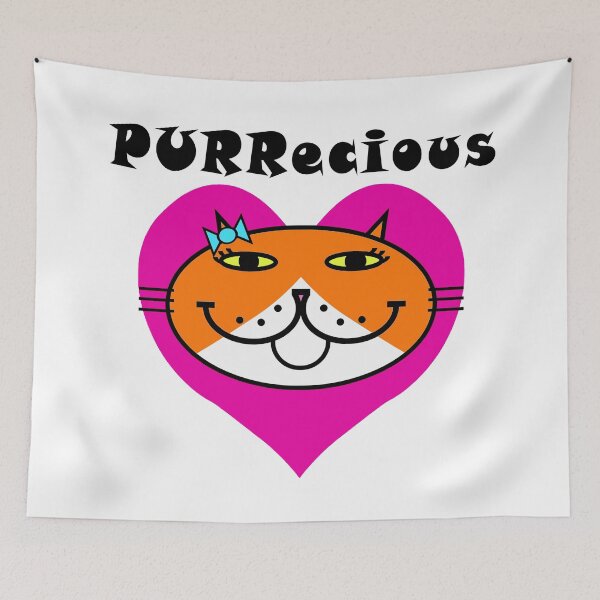 Item preview, PURRecious - Orange Tuxie designed and sold by RawSunArt.