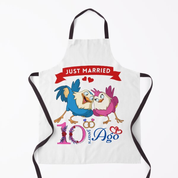 Item preview, Just married 10 years ago. Happy 10th Marriage Anniversary designed and sold by EmmaBazz.