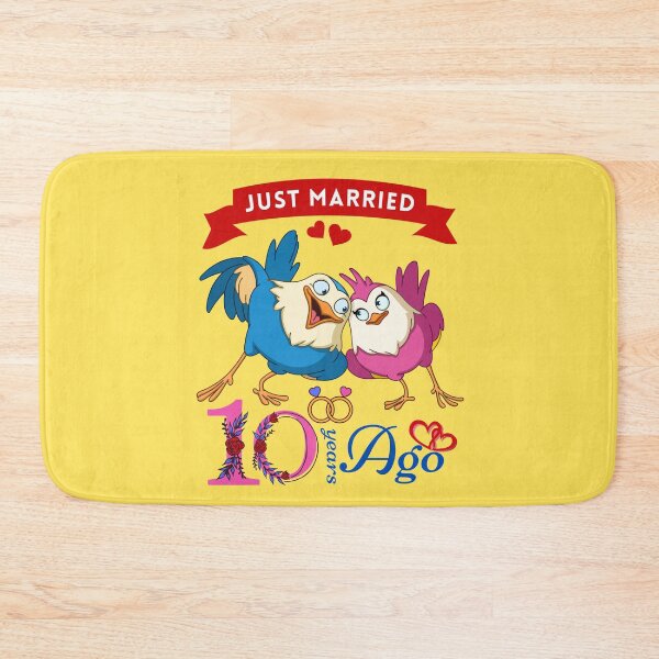 Item preview, Just married 10 years ago. Happy 10th Marriage Anniversary designed and sold by EmmaBazz.