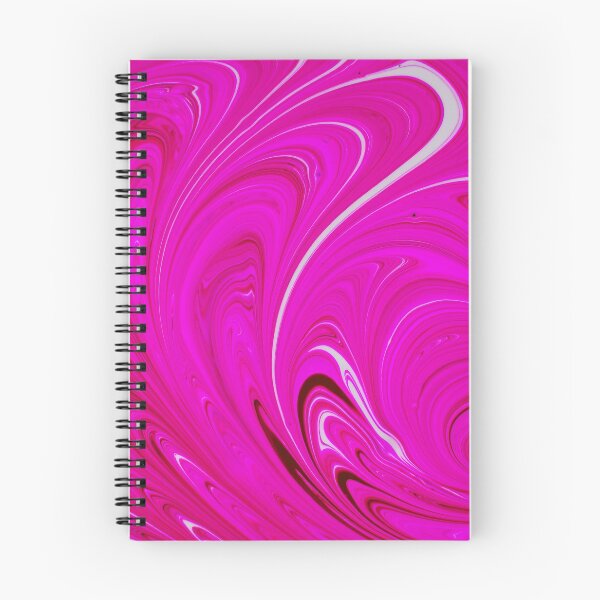 Item preview, Abstract pink and white paint swirls designed and sold by Photostacia.
