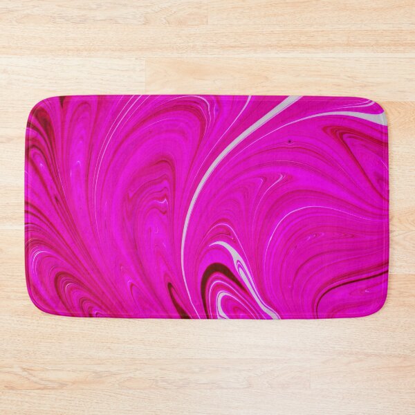 Item preview, Abstract pink and white paint swirls designed and sold by Photostacia.