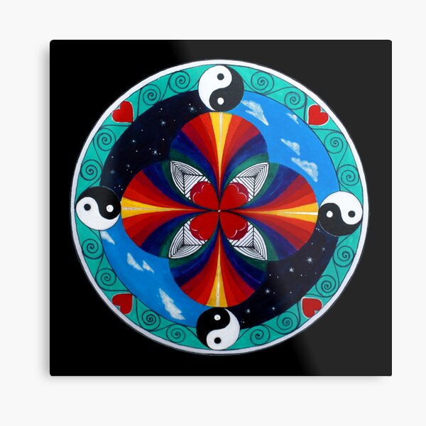 Ether... from 5 Elements Metal Print