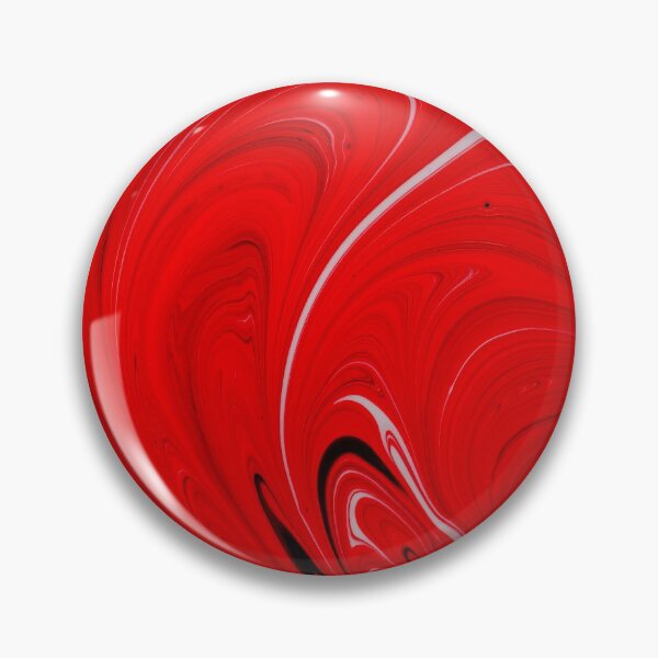 Item preview, Abstract red, black and white paint swirls designed and sold by Photostacia.