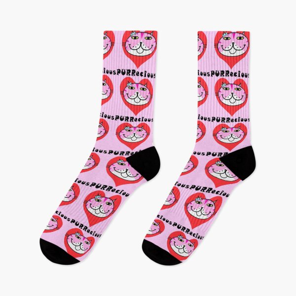 Item preview, PURRecious - Pink Stripe designed and sold by RawSunArt.