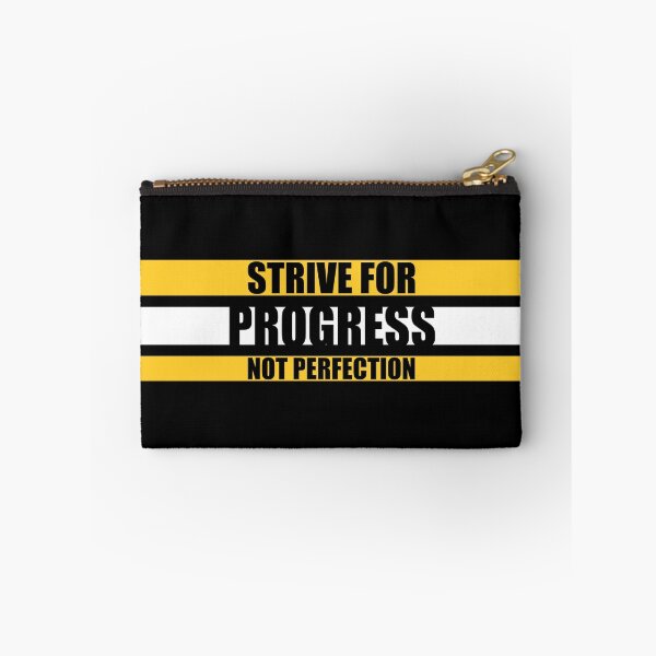 Item preview, Strive For Progress Not Perfection. -  Gym Motivational Quotes designed and sold by Labno4.
