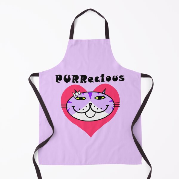Item preview, PURRecious - Purple Stripe designed and sold by RawSunArt.