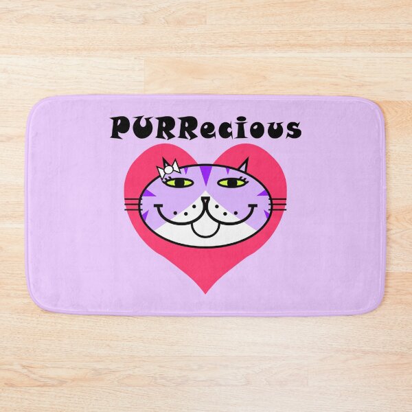 Item preview, PURRecious - Purple Stripe designed and sold by RawSunArt.