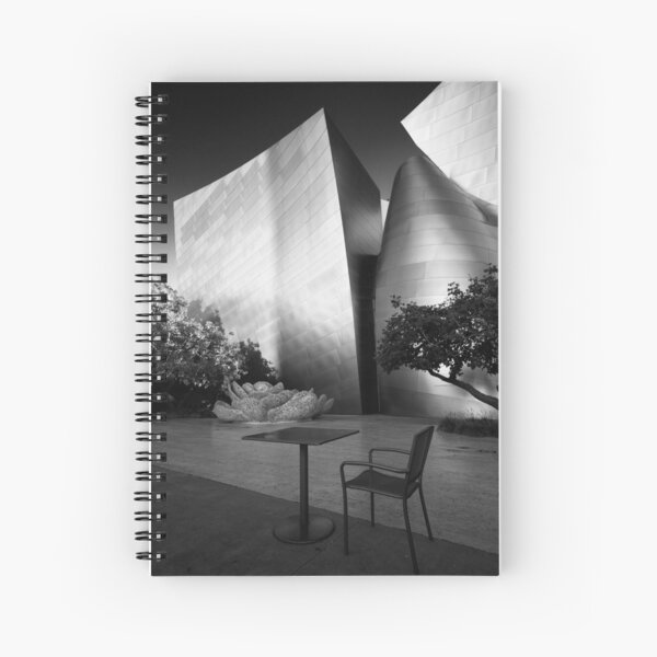 A seat in the sun - Los Angeles California USA Spiral Notebook