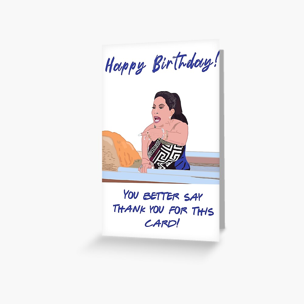 real birthday card