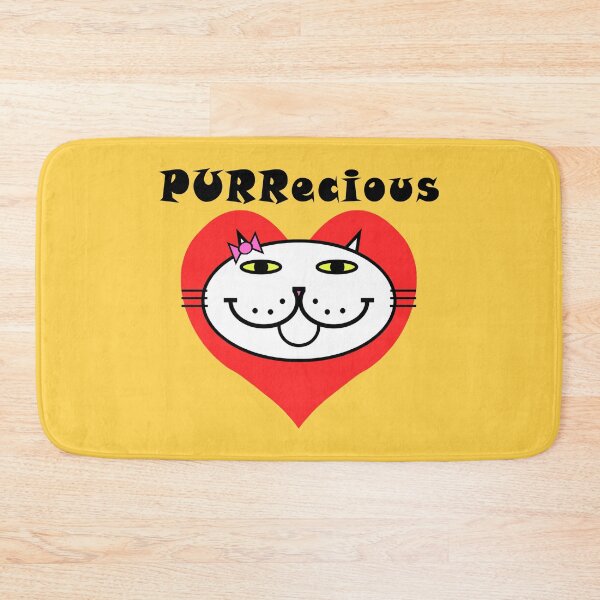 Item preview, PURRecious - White Cat designed and sold by RawSunArt.
