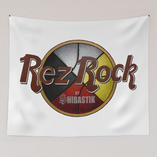 Item preview, Rez Rock Logo designed and sold by Shibastik.