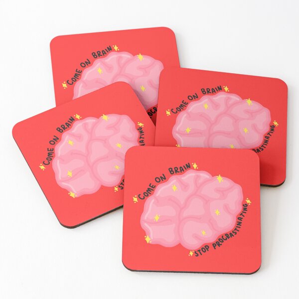 Item preview, Come On Brain Stop Procrastinating designed and sold by SofiaSava01.