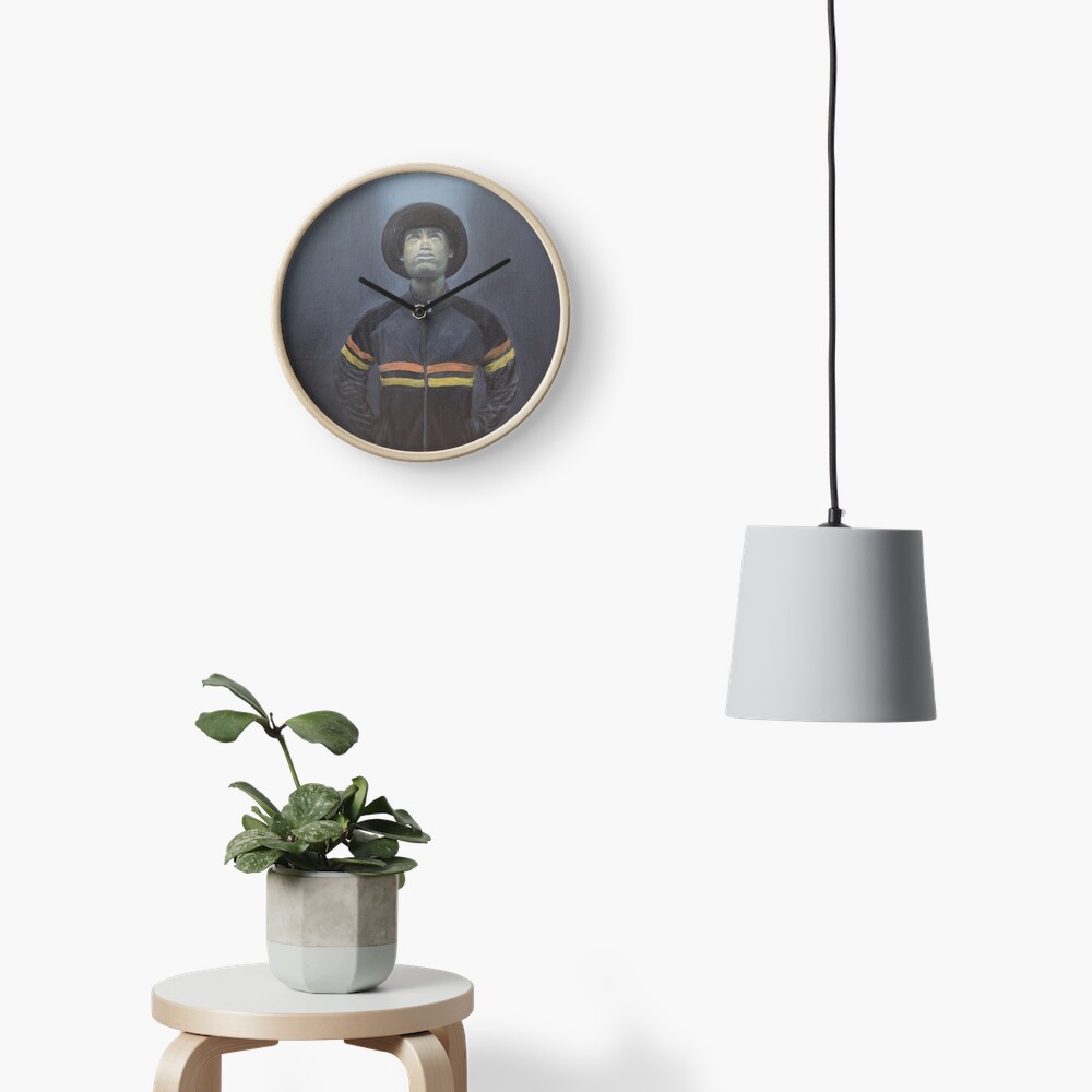 THE FALLEN ANGEL Clock