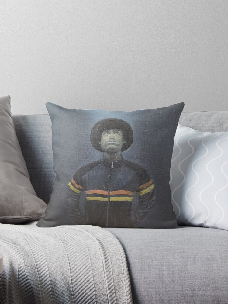 Thumbnail 1 of 3, Throw Pillow, THE FALLEN ANGEL designed and sold by lidimentos.