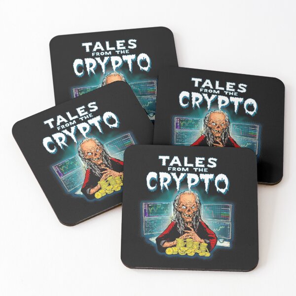 Item preview, TALES FROM THE CRYPTO cryptocurrency BTC coin miner crypt keeper  designed and sold by Killer-Shirts.
