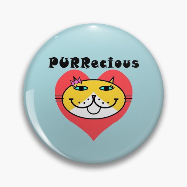 Item preview, PURRecious - Yellow Tuxedo Cat designed and sold by RawSunArt.
